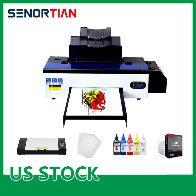 A3DtfPrinterEpsonR1390PrintheadTransferPrinterTShirtPrintMachineWithOvenDryer