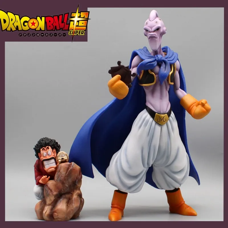 

29cm Dragon Ball Z Figure Evil Buu Anime Figures Mister Satan Majin Buu Statue Pvc Figurine Collectible Model Decoration Toys