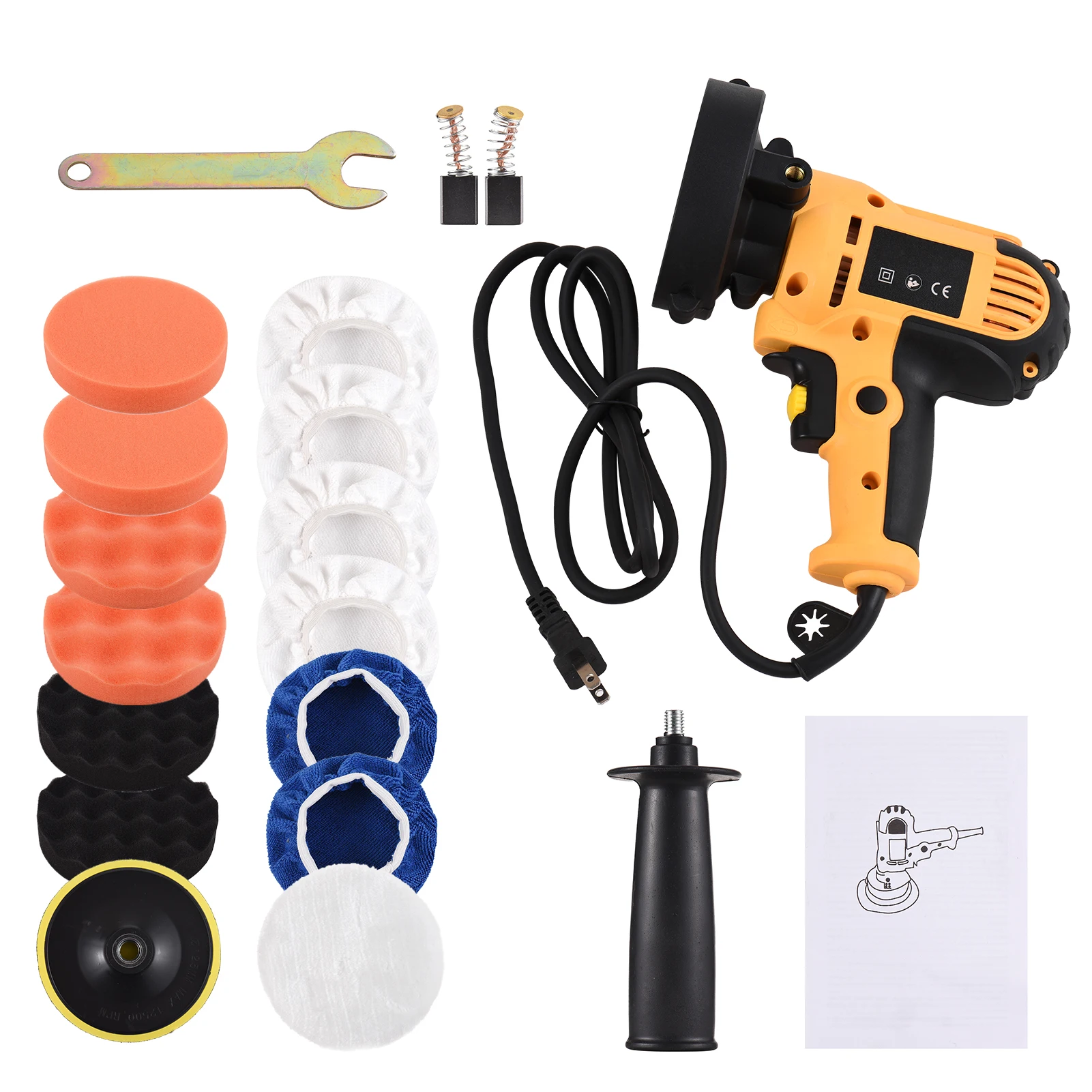 Car Polisher Electric Polisher 5-inch Electric Car Polisher Kit 700W