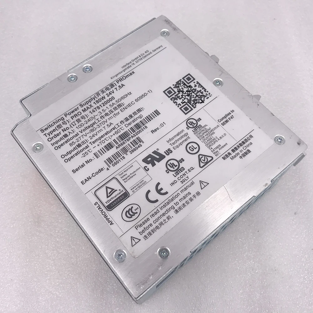 Switching Power Supply For Weidmuller 1478120000 PRO MAX 180W 24V 7.5A 7 Switching Power Supply For Weidmuller 1478120000 PRO MAX 180W 24V 7.5A - Image 5