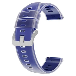 Silicone Sport Replacement Band for Huawei Watches - 22mm Bracelet (Midnight Blue)