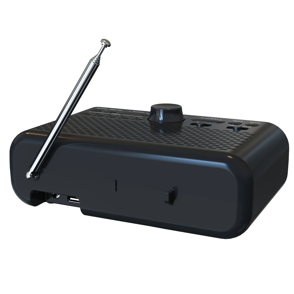 Portable DAB FM Radio LED Display Digital Radio Battery Operated Radio Digital Alarm Clock Radio for Home Outdoor Gift 5