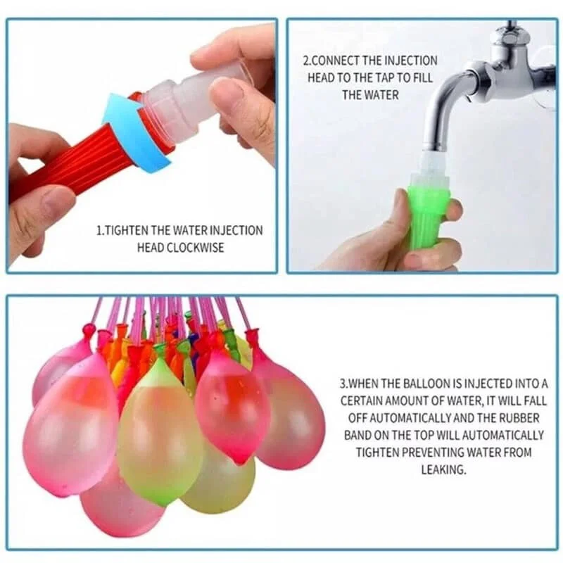 Funny Water Balloons Toys Magic Summer Beach Party Outdoor Filling Water Balloon Bombs Toy For Kids Adult Children 3