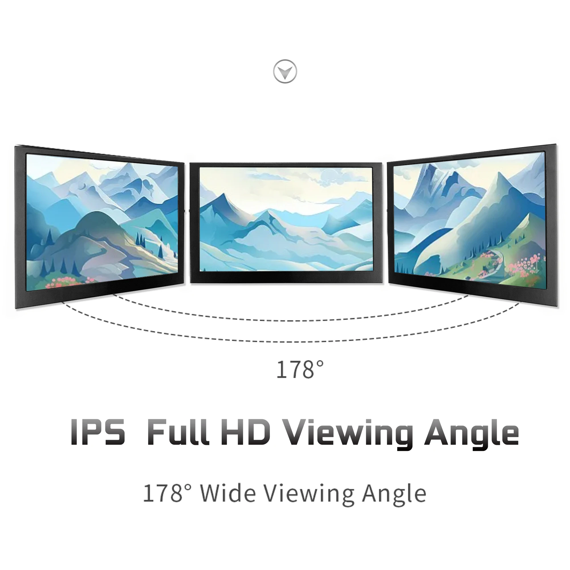 ȭ HDMI 100% sRGB ÷, IPS , CŸ ̽, ġ ޴ ÷, 5 ġ 1024*600