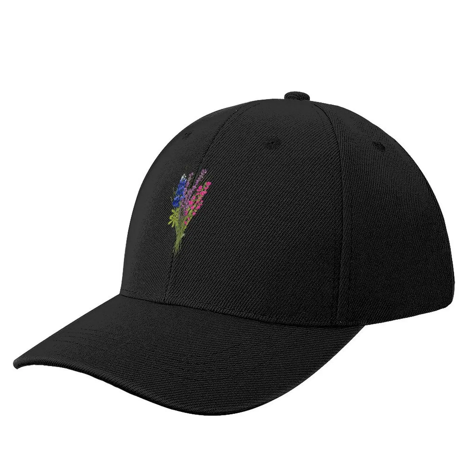 

subtle bi pride flowers Baseball Cap Bobble Hat foam party Hat Mountaineering Women's 2024 Men's