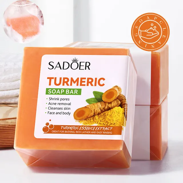 Curcuma Regina fait à la main, livres pour le corps, éclaircissant, foncé, ati elles, jambes, nettoyant, visage éclaircissant, soins de la peau tendre, beauté 1