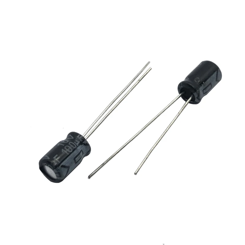 yyt 20pcs 35v aluminum electrolytic capacitor straight plug 22uf 47uf 100uf 220uf 330uf 470uf high frequency 16v100UF 5x 7 мм алюминиевые электролитические конденсаторы 100uf16v 16v 100uf 100mf 100MFD 16v100mf 100mf16v 16v100MFD 220uf 330uf