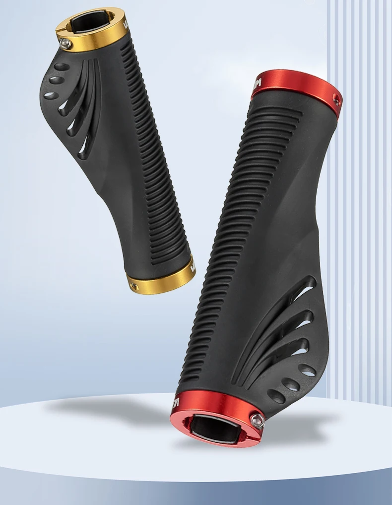 Description Picture 4 of itemBicycle Ergonomic Grips MTB Bike Handbar Grips Rubber Non-slip Bilateral Lock Cycling Bmx Handle Grips Bikes Handlebar Grips