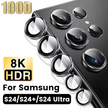 Camera Lens Protector Glass For Samsung S23 S24 Ultra Plus Full Cover Lens Metal Protector Ring For Galaxy S22 Ultra Camera Film 1