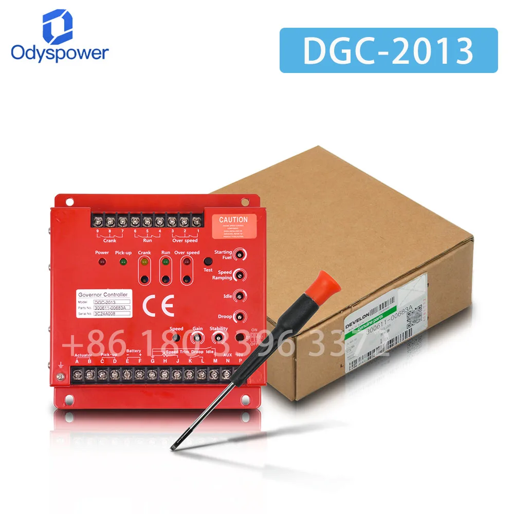 Original DGC-2013 Electronic Governor Controller Doosan Engine Speed ...