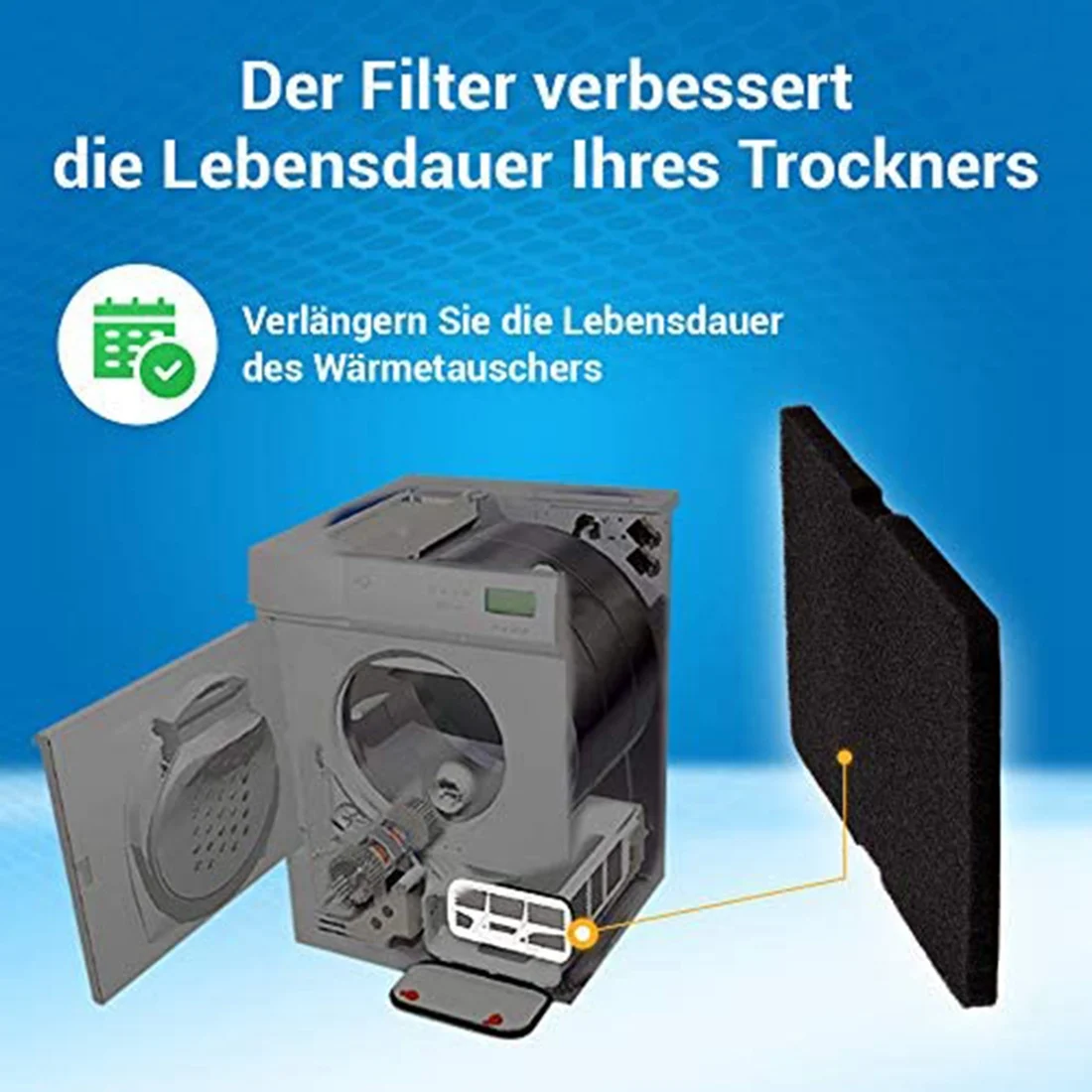 Dryer Filter 10 PC Dryer Filter Replacement For Beko