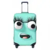 Funny Expression Suitcase Cover Holiday 3d Cartoon Face Fun Luggage Accesories Business Protection 2