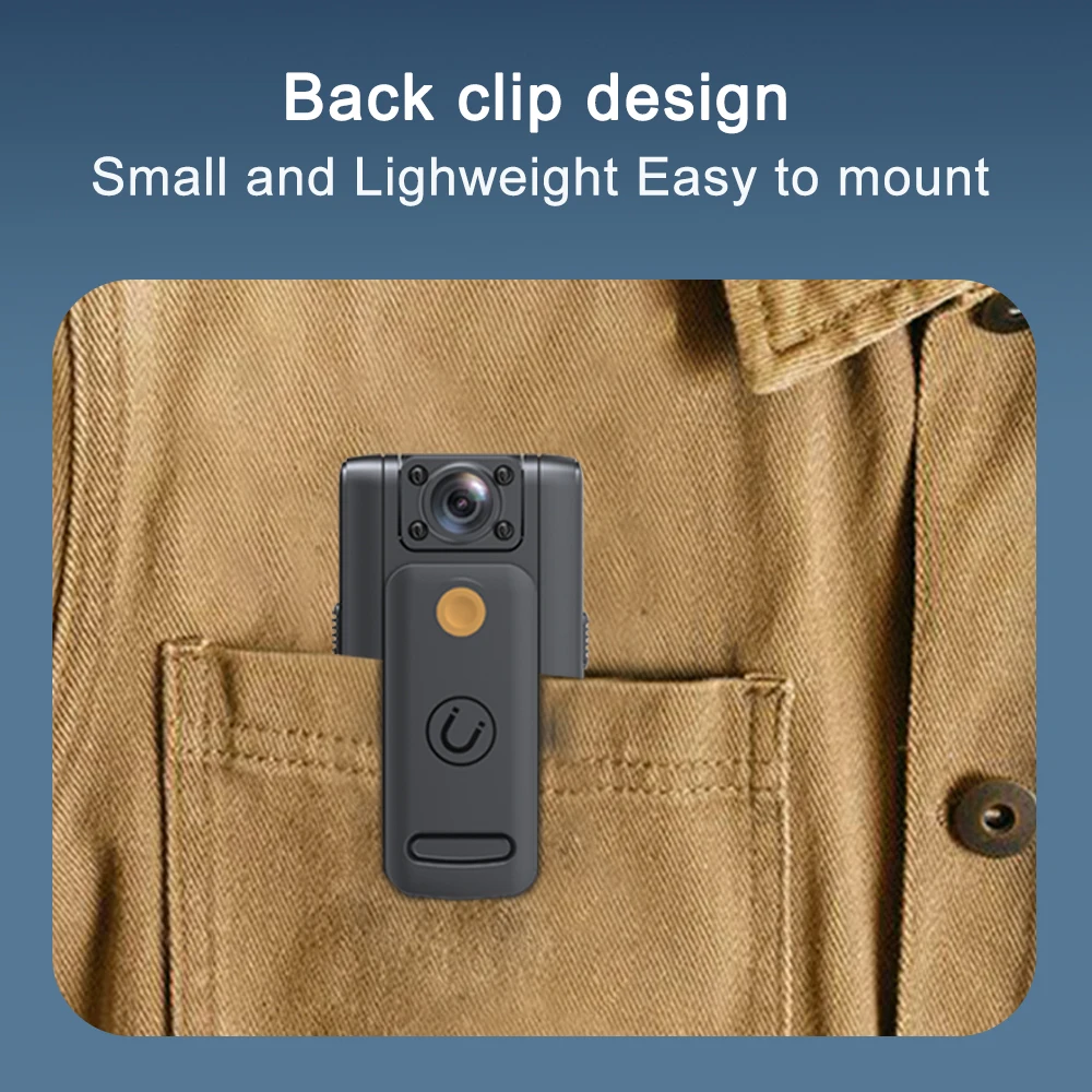 Body Camera Body Cam Body Worn Camera 128GB Personal Security