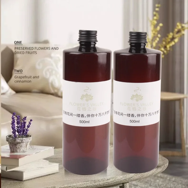 500ml/200ml Premium Hotel Aromatherapy Essential Oil Aroma Diffuser Home Fragrance Oil Hilton Shangri-la Freesia Gardenia Rose