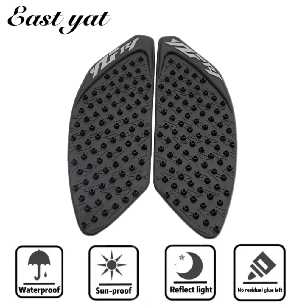 

For Yamaha YZF-R1 YZFR1 YZF R1 2009-2014 Motorcycle Fuel Tank Pad Sticker Side Anti Slip Traction Protection Decals