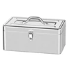 Stainless Steel Large Capacity Tool box Industrial Grade Heavy-duty Thickened Metal Iron Box Household Hardware Storage tool Box 1