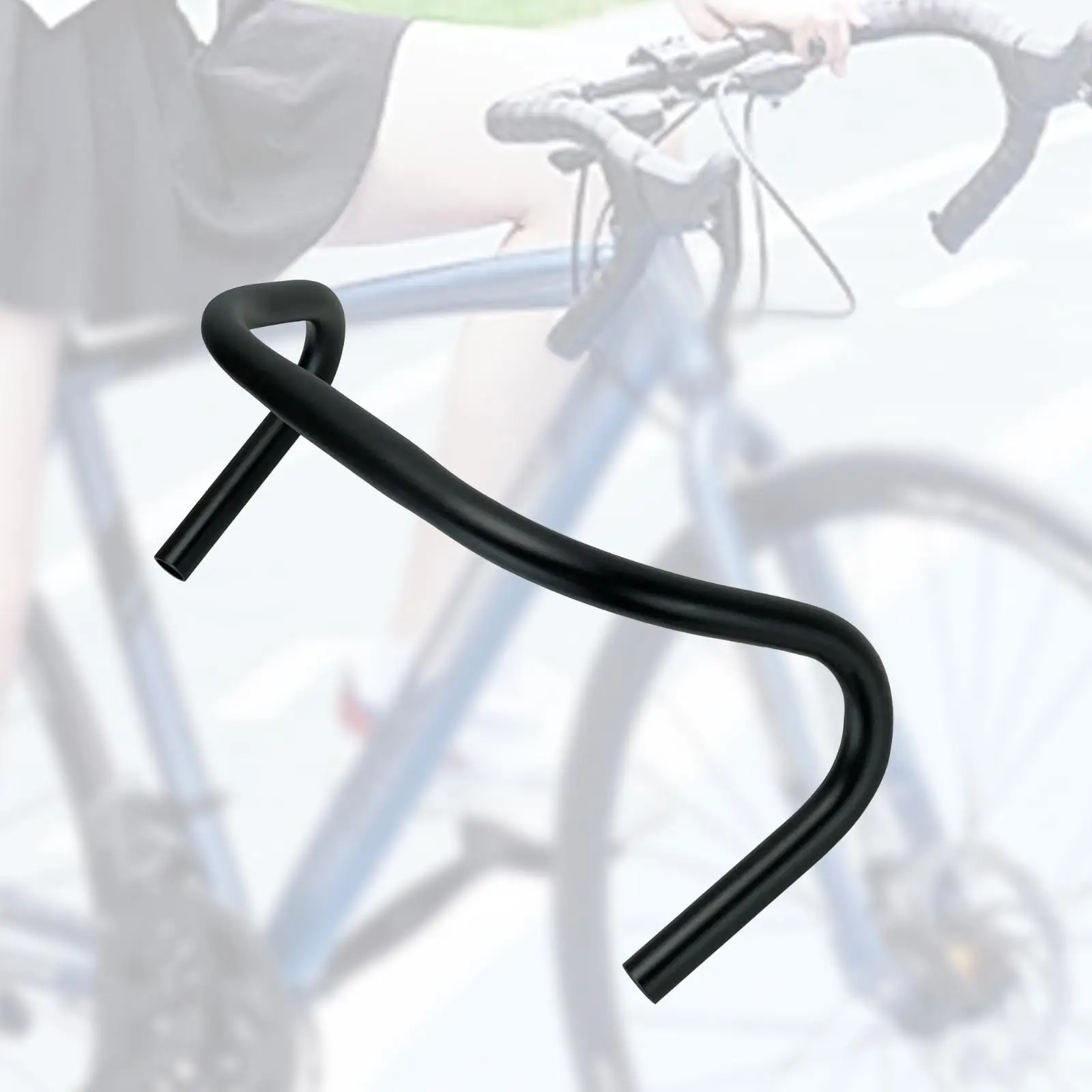 Tige de plume de vélo durable 22,2 mm 25,4 mm x 100 mm barre de guidon