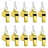 2pcs Metal Whistle Referee Sport Whistles Rugby Party Training School Soccer Football Basketball Cheerleaders Cheer With Rope 3