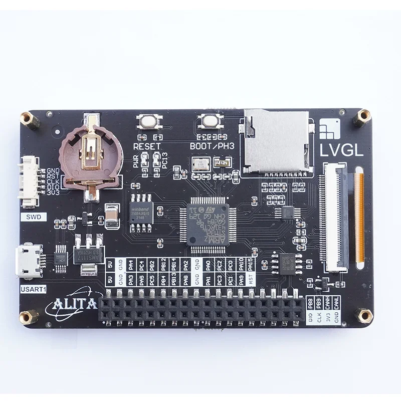 TouchGFX LVGL STM32L431RCT6 DB with 2.8" IPS Touchscreen TFT Alita