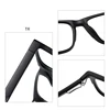 Men's Oversized Square Reading Glasses TR90 Antifatigue Computer Clear Glasses Business Hyperopia Prescription Eyeglasses +2 +3 5