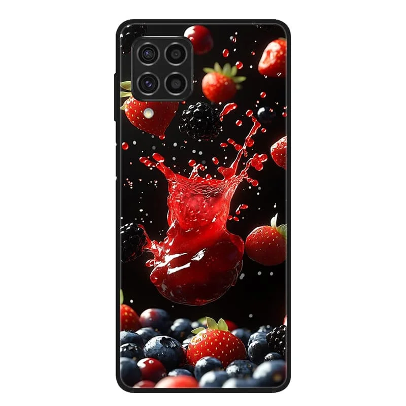 Black Shockproof Case Cover for Samsung Galaxy - Durable Protective Back Shell