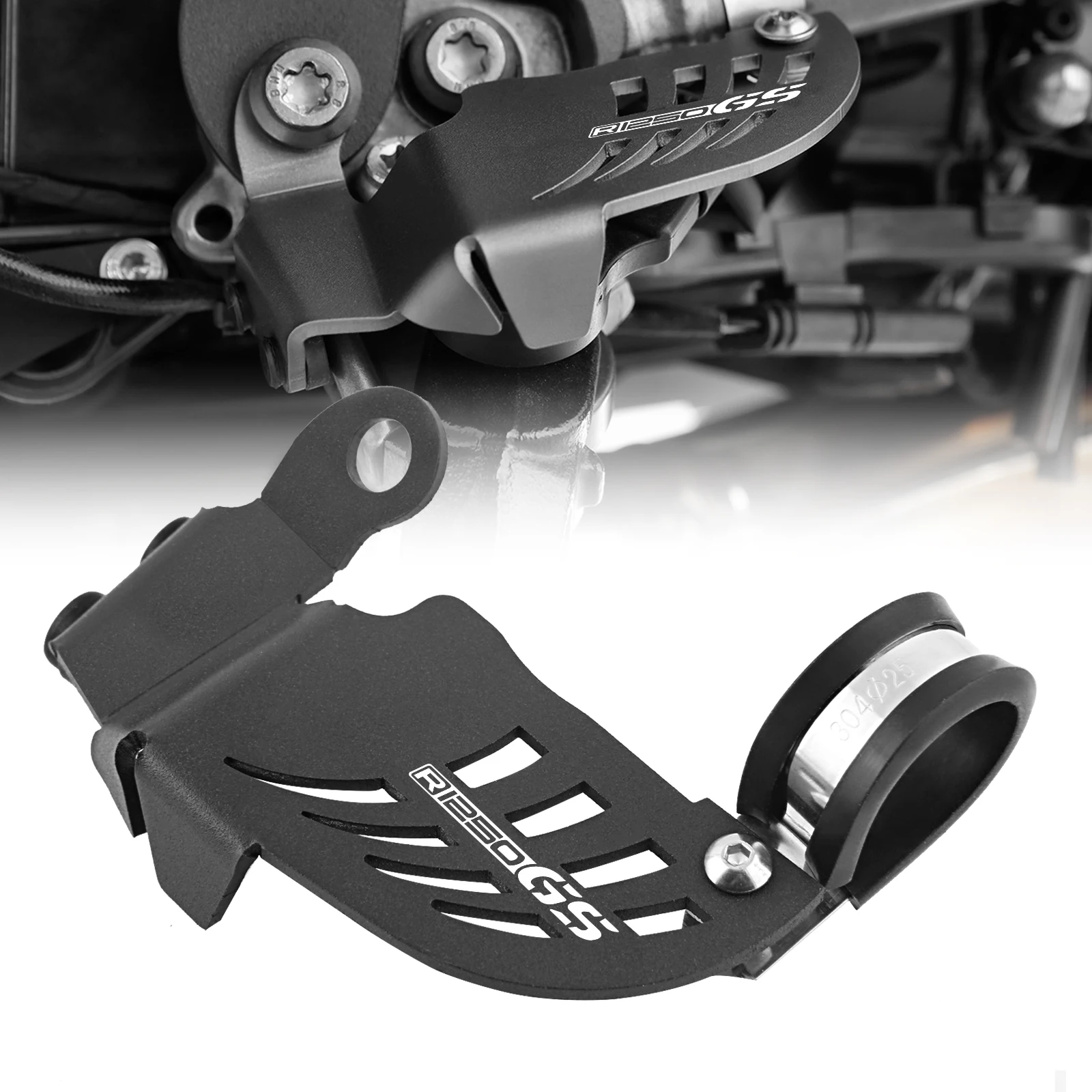 JBSM Motorcycle for BMW R1250GS R1250GS R 1250 GS LC Adventure 2018-2020 2019 Sidestand Guard Side Stand Switch Protector Cover Cap Accessories Color : Black 