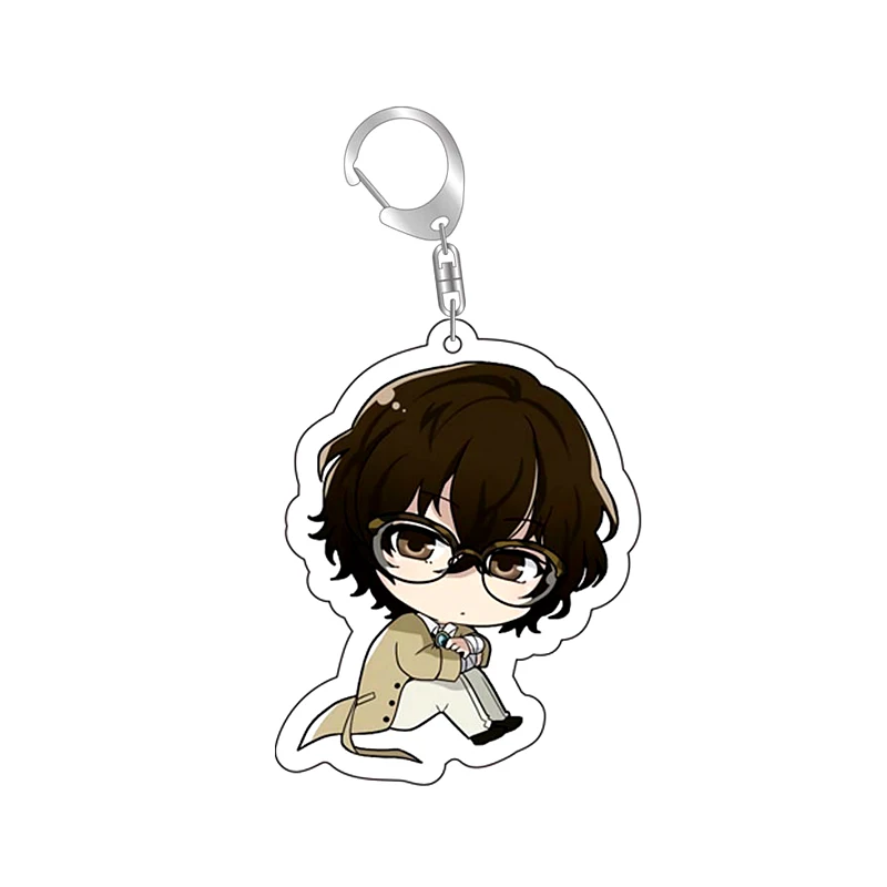 Anime Minute St vb. Dogs Dazai Osamu Schlüsselanhänger Nakajima Atsushi Anhänger Edogawa Rampo Schlüsselanhänger Tasche Accessoires – Detail 17