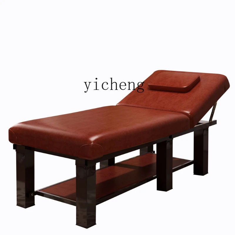 

YY Massage Bed Physiotherapy Bed Folding Tattoo Embroidery Eyelash Beauty Fire Therapy Bed with Hole