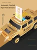 Cartoon Piggy Bank Toys Smart Music Password Fingerprint Banknote Car Coin Bank Toy Pretend Play Saving Money Box Kids Boys Gift 4