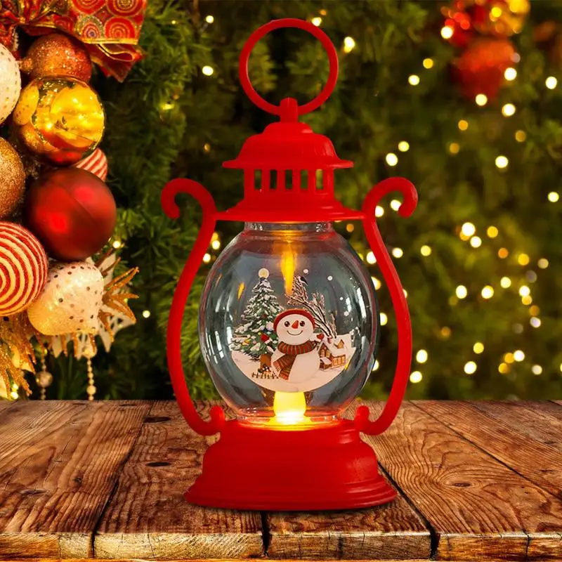 Toys Snowball|christmas Led Snowman Lantern - Santa Claus 