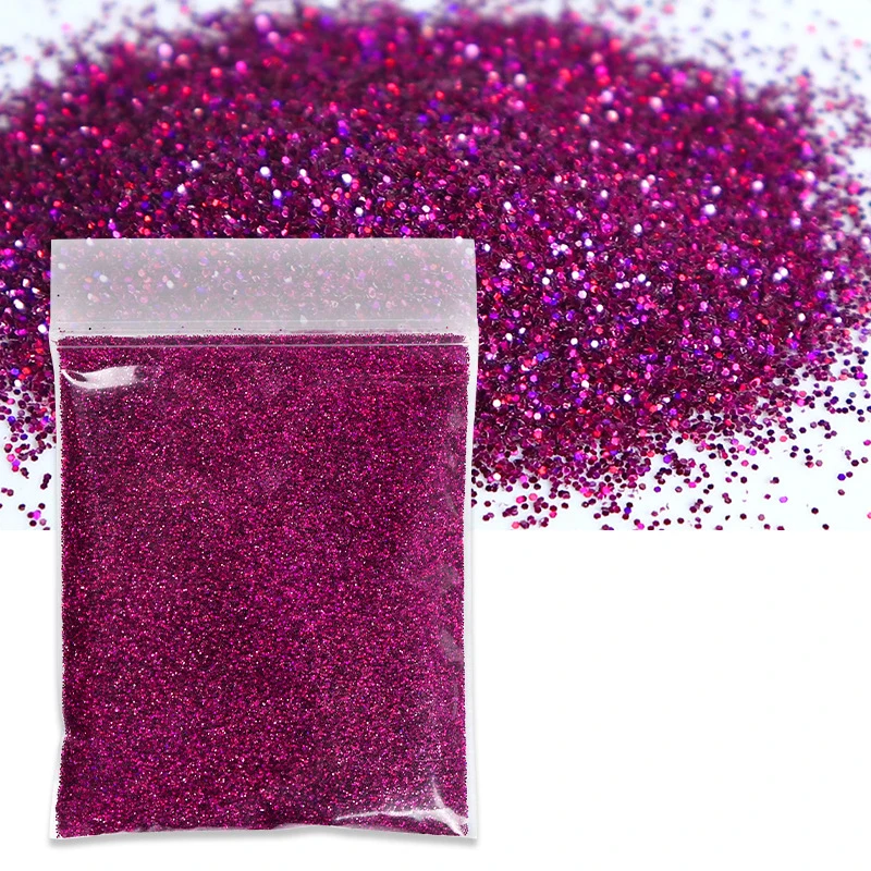 Holographic Fine Glitter Powder for DIY Crafting and Resin Art - 10g Gold & Silver Laser Sparkle