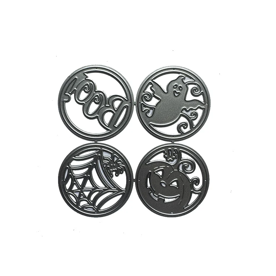 

Halloween motifs Scrapbooking Cutting Dies Yiwu Futian market stock clearance DIY Paper gift Card Making metal craft Album