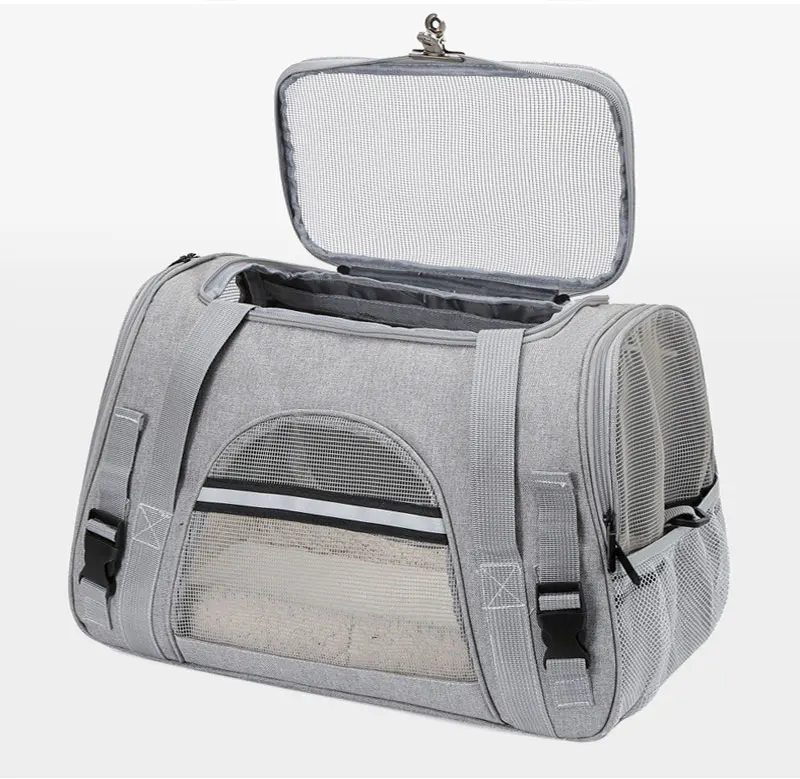 Description Picture 5 of itemPortable Dog Cat Carrier Bag Pet Travel Bags Breathable Mesh Small Dog Cat Dogs Outdoor Tent Carrier Outgoing Pets Handbag