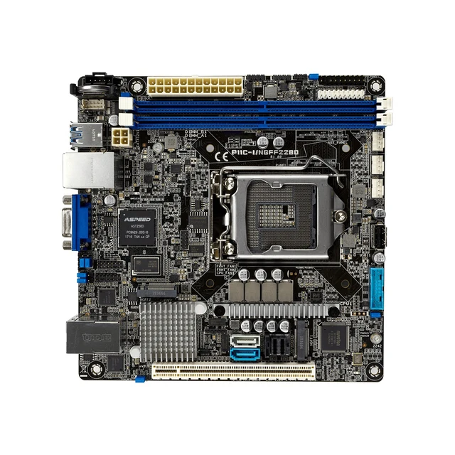 未使用 ASUS P11C-I Mini-ITX サーバー用マザーボード バルク