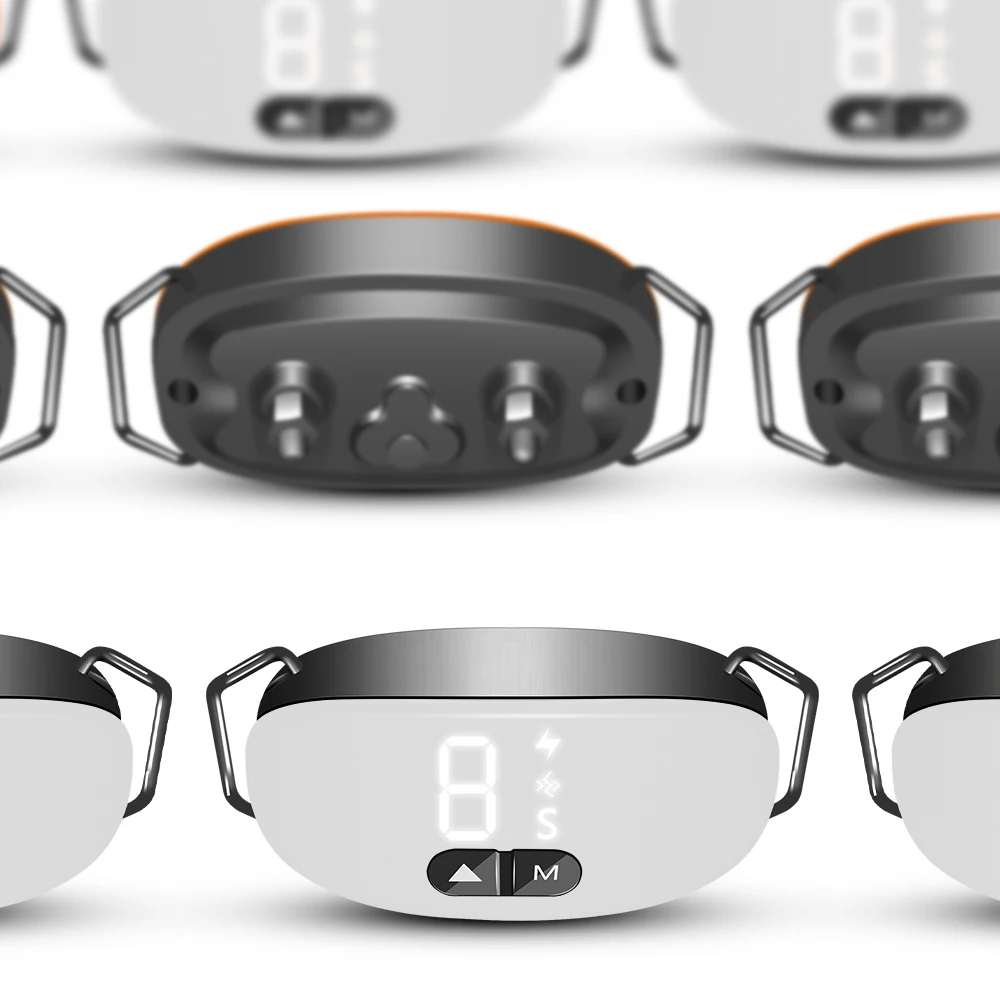 

New smart Dog Bark Collar, Anti Bark Training Collar with Adjustable Sensitivity Beep Vibration Shock, Bark Shock Collar for Lar