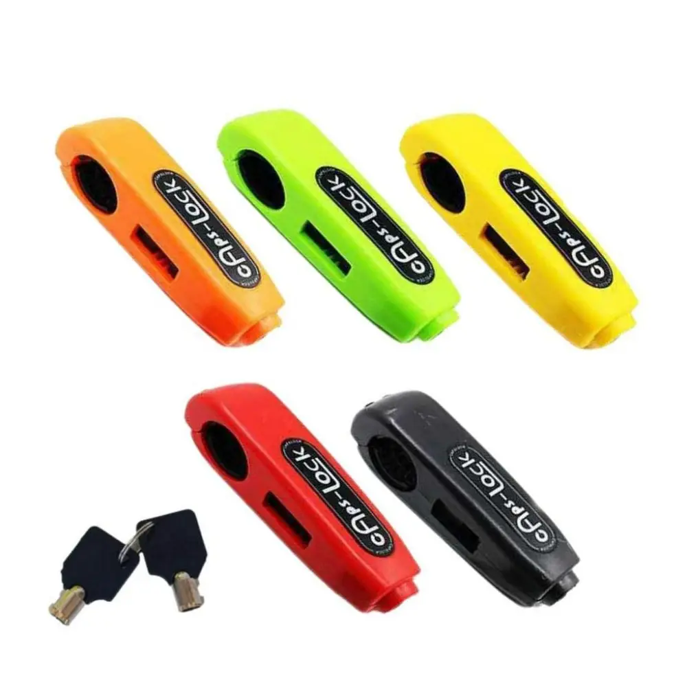 

Легко устанавливаемый замок с ручкой сигнализации, Многофункциональный замок с защитой от кражи для мотоцикла, Велосипедное оборудование