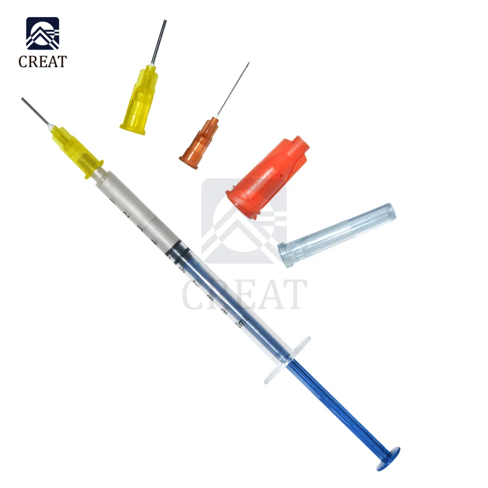 Kit Vernice Conduttiva Al Platino 3 X 0.2 Ml Con Aghi Di Precisione Per Riparare Pannelli LCD, Circuiti E Lunotto Termico