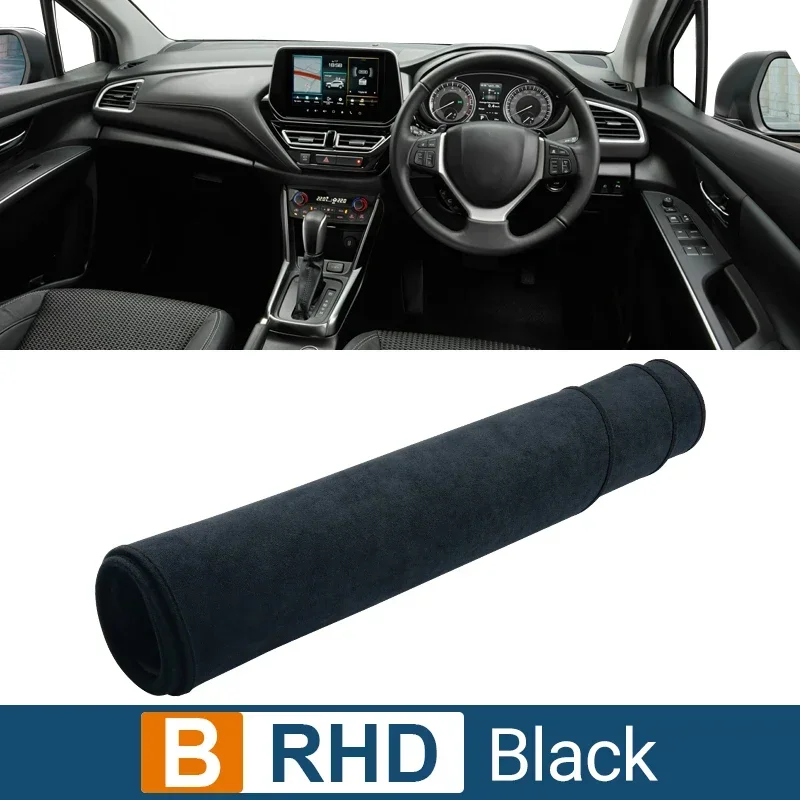 thumbnail image 1 of Cubierta de salpicadero de coche para Suzuki s-cross scross MK3 2022 2023 2024, accesorios de almohadilla antideslizante, alfombrilla de escritorio para instrumentos híbridos, 1 of 5