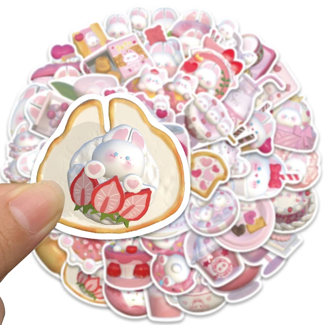  50PCS 3D Stickers, Silicone Cute Stickers Water
