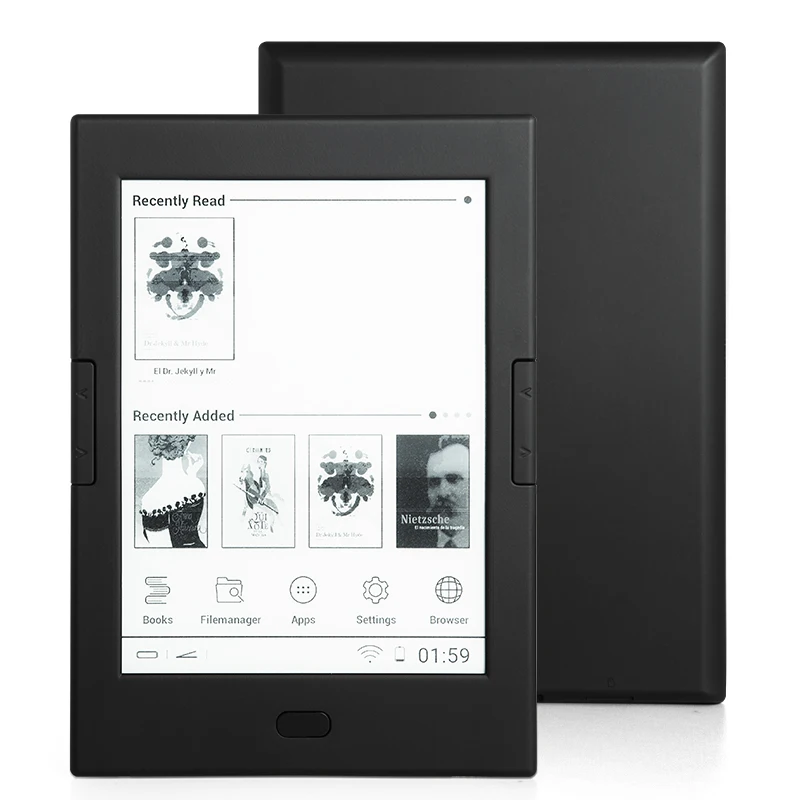 

X1 6inch wifi UCOS E INK chargeable Book Reader GRAY Touch screen 1024*758/800*600 resolution