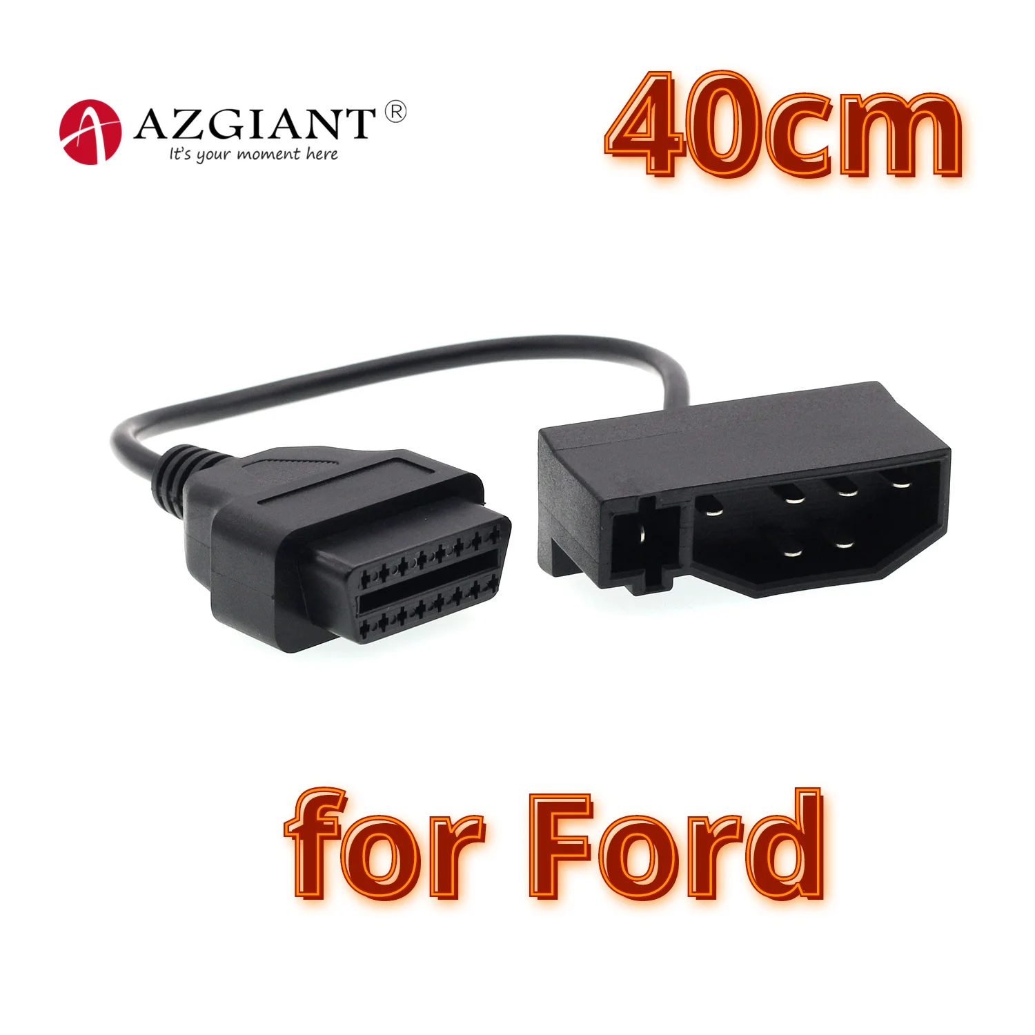 40cm 7Pin Male OBD1 to OBD2 OBDII 16 Pin Diagnostic Adapter Cable for