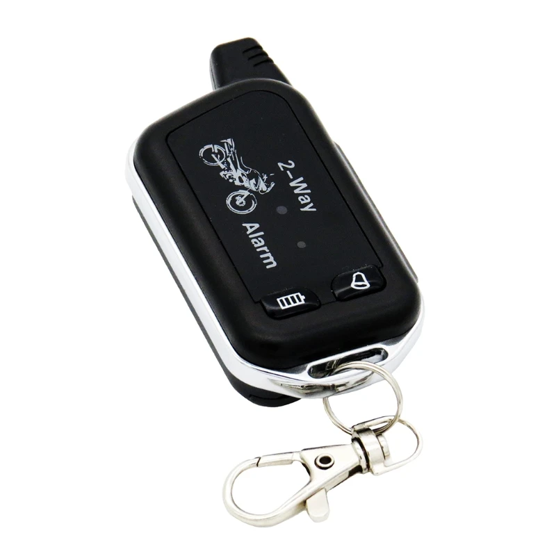 Motorcycle Anti Theft Alarm D7YA A Set 2 Way Warning With Remote Control