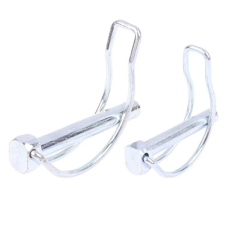 

High Quality D Pin M4.5 M6 M8 M10 Safety Pin Bicycle Stroller Cargo Boat Hitch Hook Clip Spring Pin Double-line Lock Pin Ear Pin