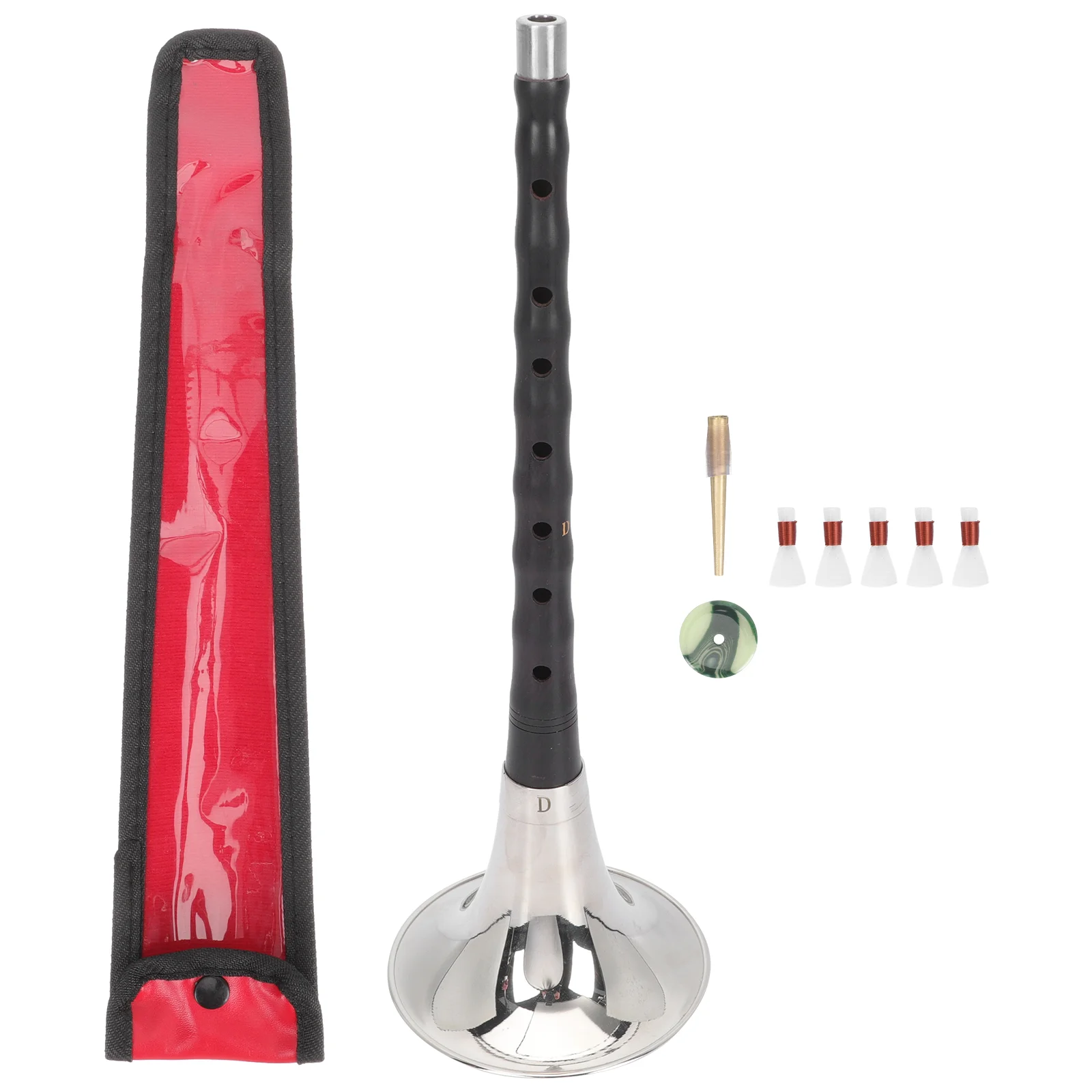 

Suona Wood Crafts Musical Instrument Wooden Key Copper Chinese Professional