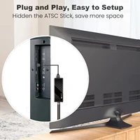 DLUXURY ATSC Мини-цифровой ТВ-конвертер HD FTA ATSC тюнер USB мультимедийная запись PVR EPG ТВ-приемник — изображение 3