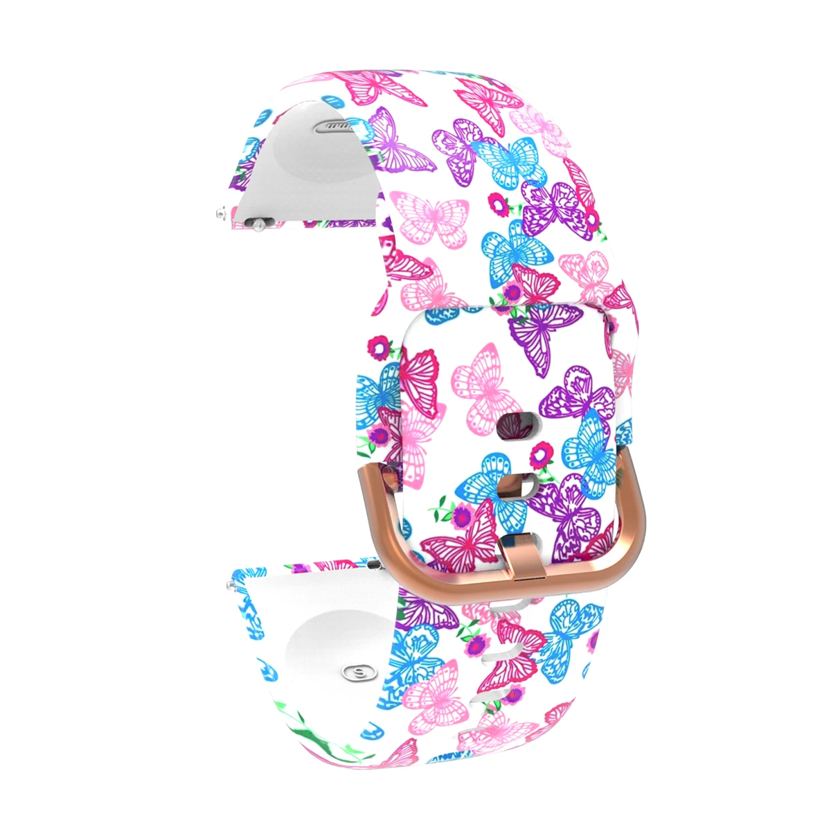 Camo Soft Silicone Wristband Replacement Strap