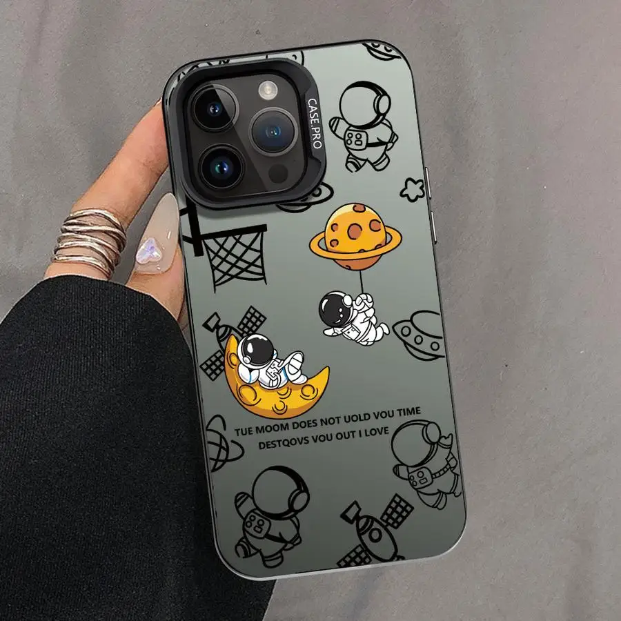 Astronaut Cartoon Soft Cover Case