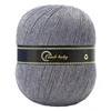 150G Colorful Fine Cotton Yarn for Hand Knitting Silk Cotton Yarn for DIY Light weight Sweater Knitting yarn wholesale 4