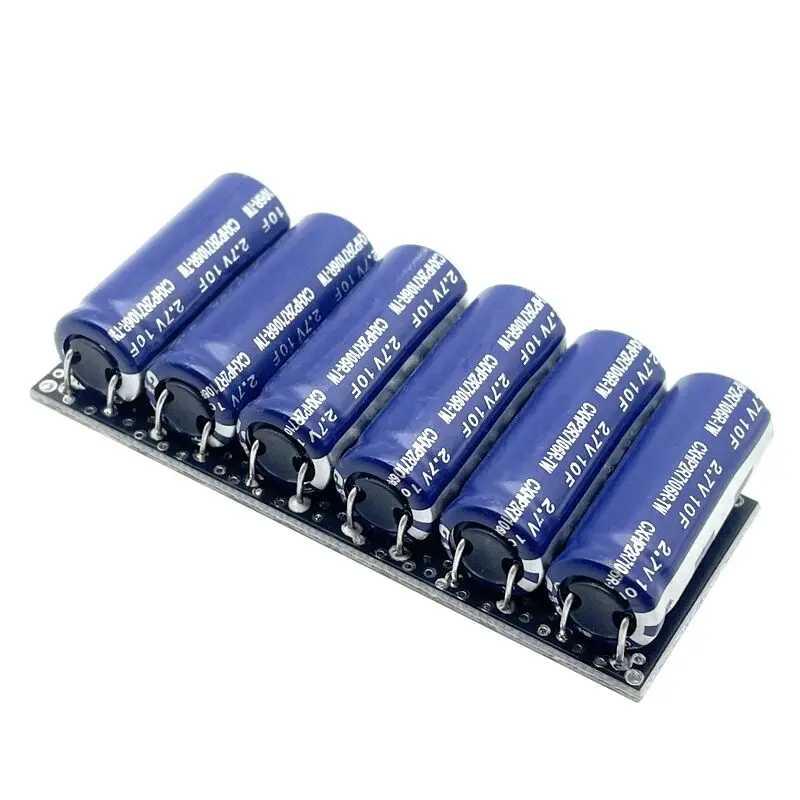 1Set 16V1.6F Automotive Rectifier Module 2.7V10F Small Capacitor Bank For Backup Power Supply With Voltage Protection Plate