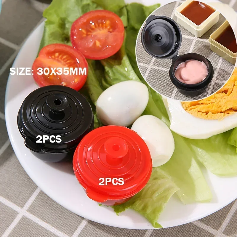 Japanese Style Mini Condiment Squeeze Bottles - Set of 1-7